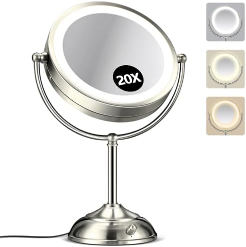 20X Lighted Makeup Mirror