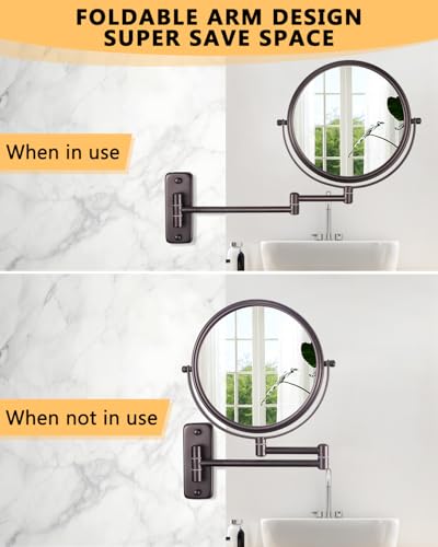 Decluttr 10x Magnifying Mirror for Makeup