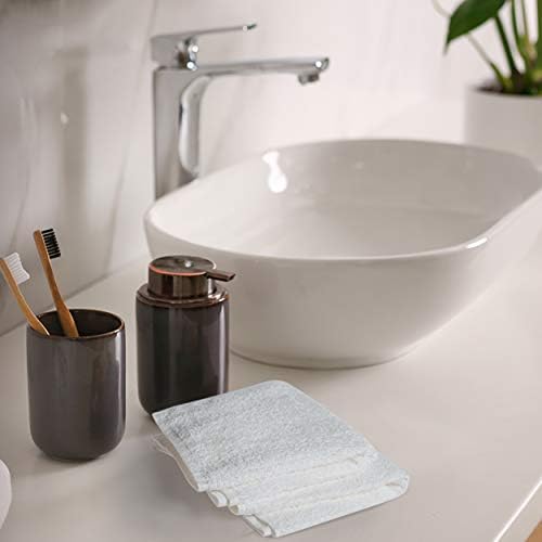 High-Quality Soft Cotton Ring-Spun WashCloths for Face Body 12x12