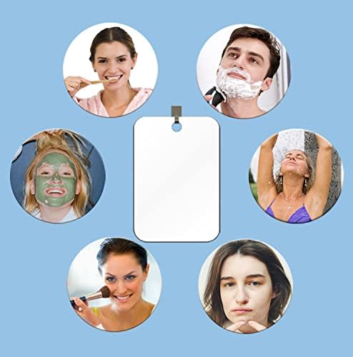 DFLLLO Large Fogless Shower Mirror Anti-Fog