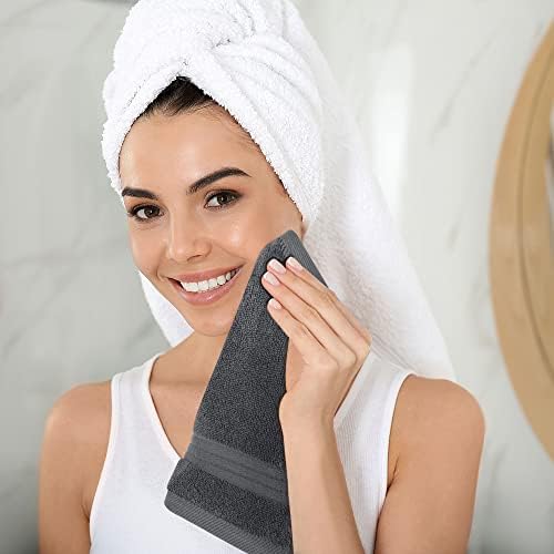 Natural 12-Piece Washcloth Set for Home Gift Giving