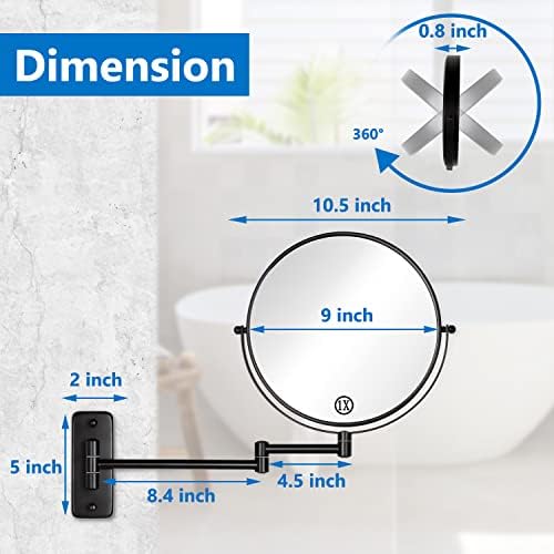 Wall-Mounted Makeup Mirror 9