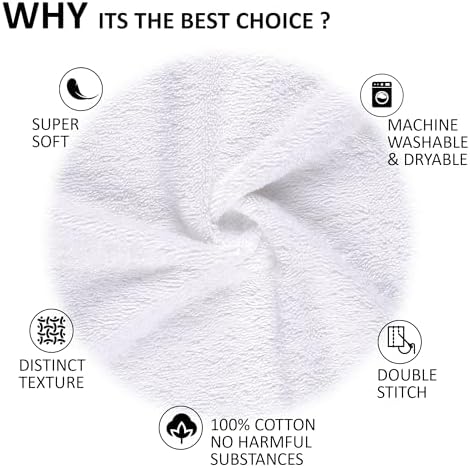 Quick Dry Soft and High Absorbent 4-Piece Cotton Bath Towels