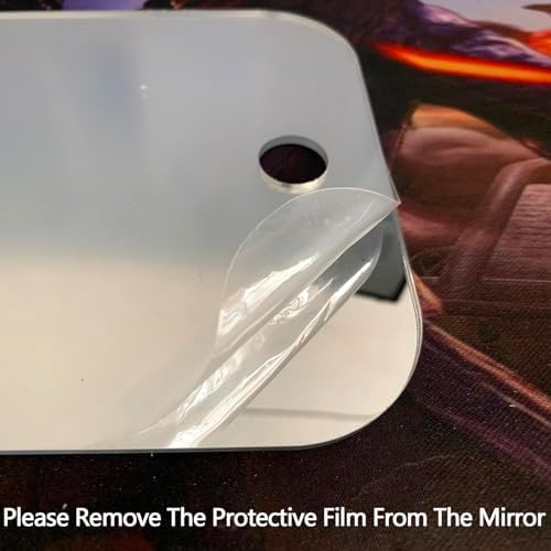 Unbreakable Portable Shower Mirror for Shaving - Large 108x78 Inch