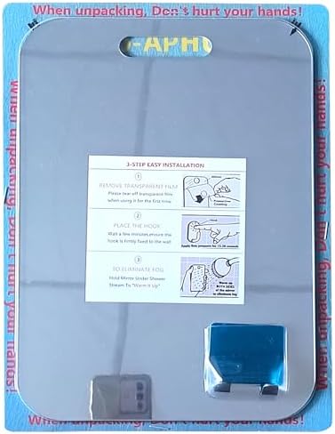 Fogless Shower Mirror - Premium Anti-Fog Design