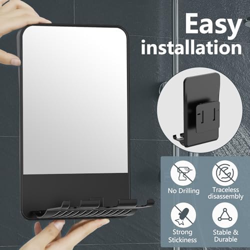 COSMIRROR Anti-Fog Folding Mirror for Shavers