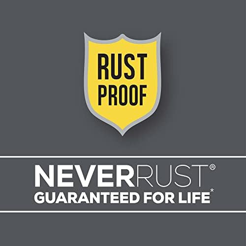 Zenna Home Rustless Rust-Proof Shower Mirror
