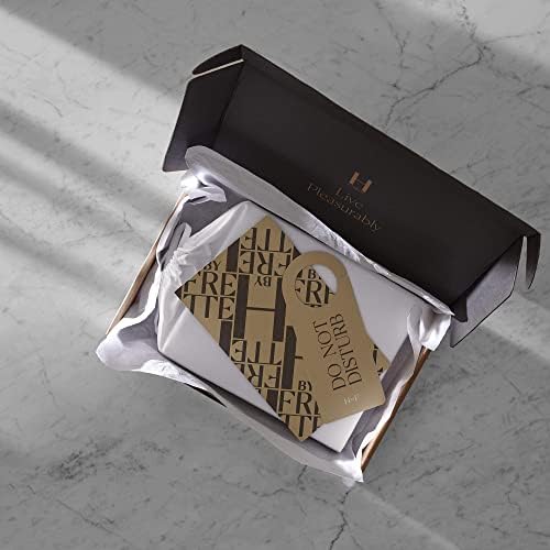 H by Frette Luxury All-White Bath Sheet Set of 2