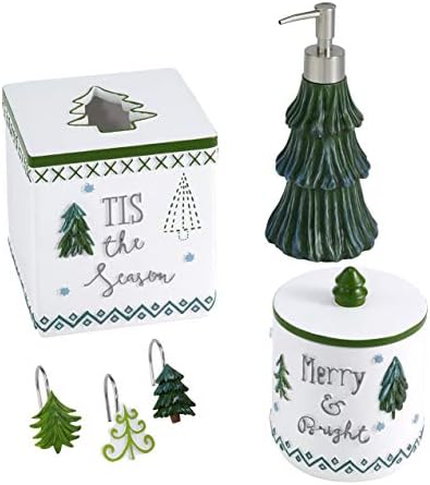 Avanti Linens Fingertip Towels Set of 2 Christmas Trees