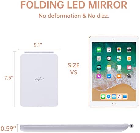 Foldable Travel Makeup Mirror