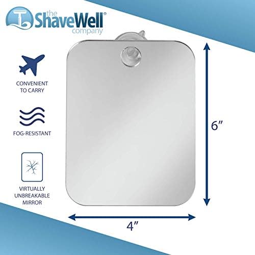 The Shave Well Company Anti-Fog Shaving Mirror