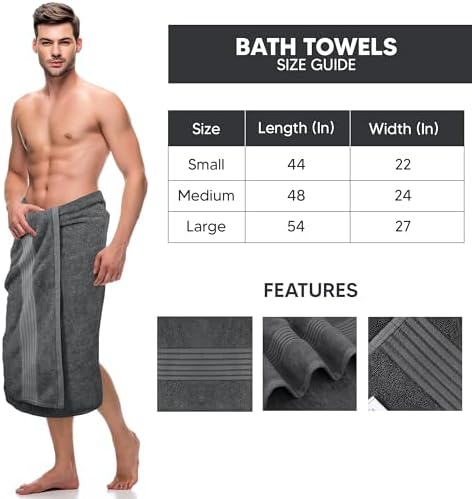 Utopia 4-Pack Bath Towels Set
