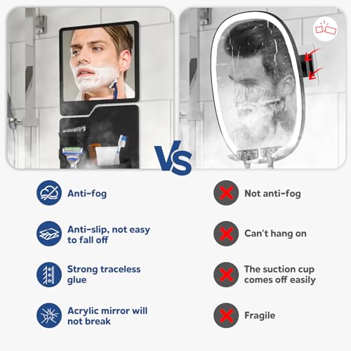 Sink Cover shower mirror fogless shaving set