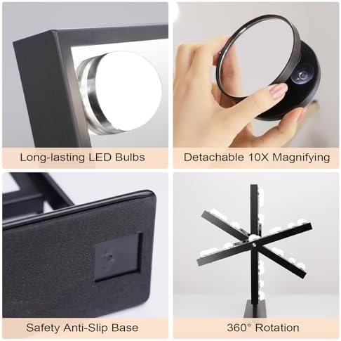 Luxury Makeup Mirror with Smart Lights