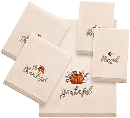Avanti Linens Hand Towels Grateful Patch Set of 2
