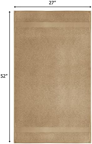 Luxury 27x52 Bath Towels Set - Premium Ultra-Soft 100 Cotton Elegance Bathtazurecom