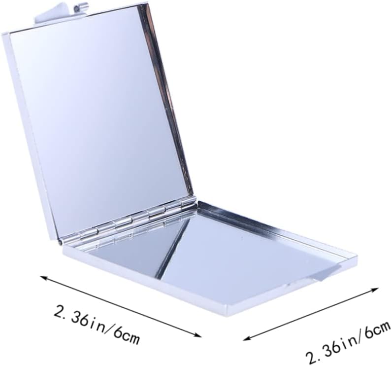 Minkissy 3-Piece Compact Folding Makeup Mirror