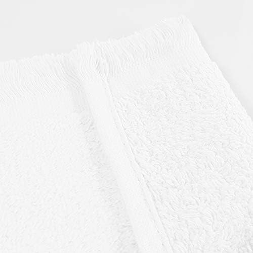 ToteBagFactory 12-Piece White Fingertip Towels Set