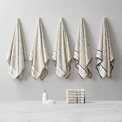 Madison Park Serene 100 Cotton Bath Towel Set