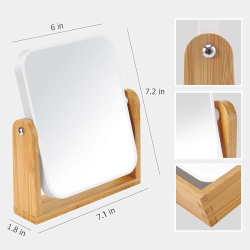 LFOYOU Vanity Mirror Makeup Mirror with Stand