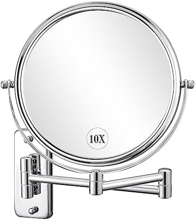 Easy to Use 8-Inch Vanity Magnifier