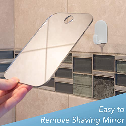 Fogless Anti-Fog Bathroom Mirror with Handheld Option