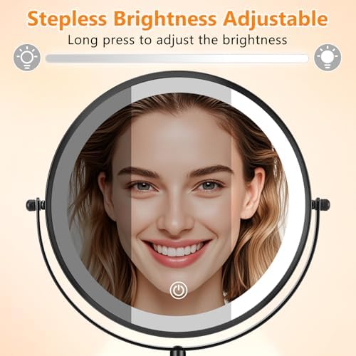 ALHAKIN 9 Lighted Makeup Mirror