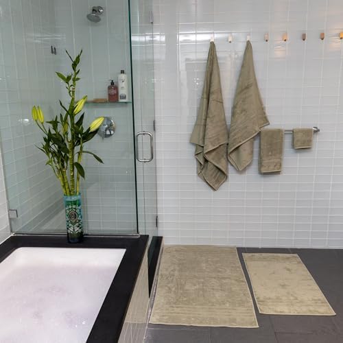 Luxury Turkish Bath Bundle - Soft Hypoallergenic Towels Mats