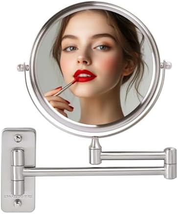 OVENTE 7 Wall-Mounted Makeup Mirror
