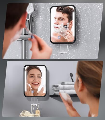 Gospire Heated Shower Mirror - Experience Smooth Shaving in the Bathroom