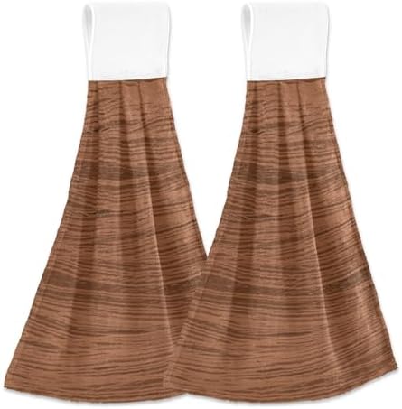 Teak Wood Kitchen Hand Towels 2-Pack