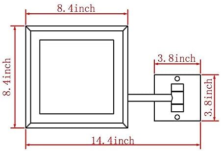 Wall-Mounted Vanity Mirror