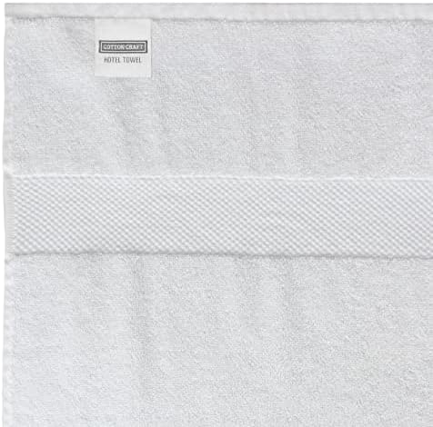 COTTON CRAFT Hotel Spa Luxury Bath Sheet Set - 2 Pack - 40 x 80