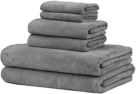 Eco-Friendly Microfiber Bath Towels Set