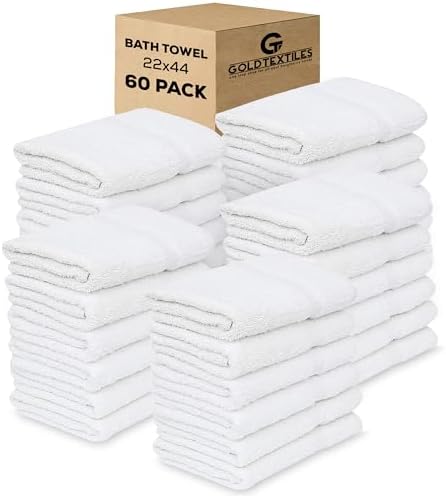 60-Piece Eco Bath Towels