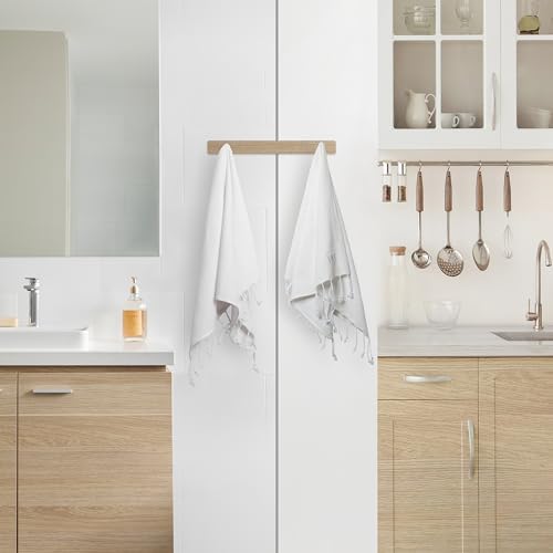 Ossano Turkish Classic Hand Towel Set of 2 Ecru 30x18