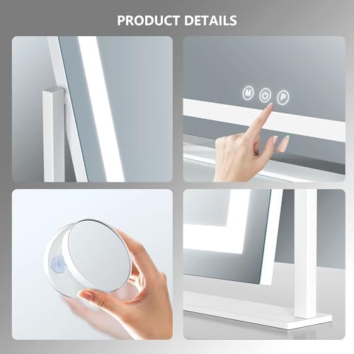 Gvnkvn Makeup Vanity Mirror