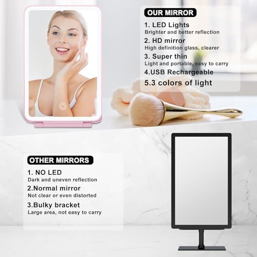 Versatile Travel Makeup Mirror