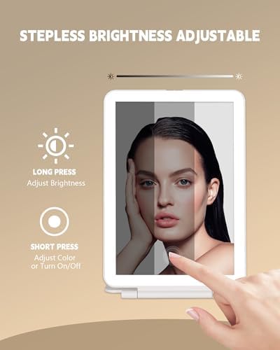 Perfect Make-up Mirror with Lights for Travelers