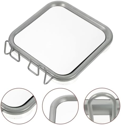 Nolitoys Tilting Fogless Shower Mirror