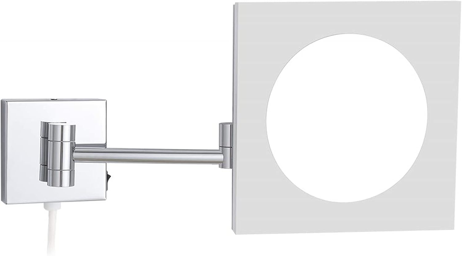 Mirror Handheld LED Light Compact Magnifying Glass