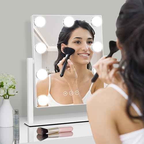 Kotdning Lighted Vanity Mirror with 3 Lighting Modes