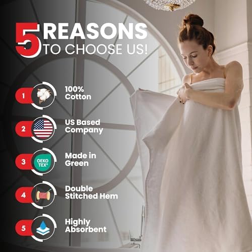 Infinitee Xclusives Luxury Bath Sheets 2 Pack