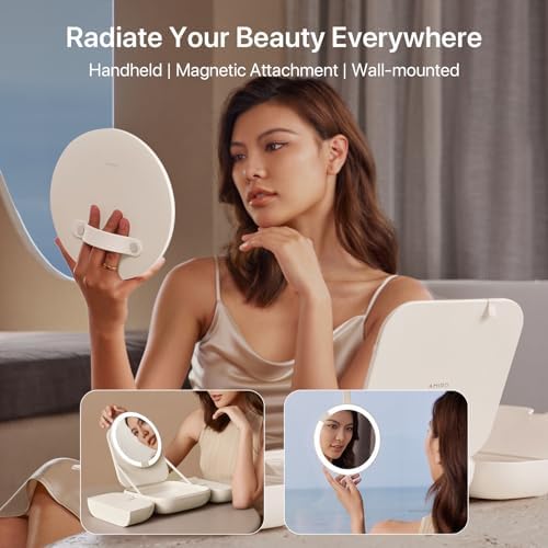 AMIRO M2 LumoCube Makeup Mirror with Bag