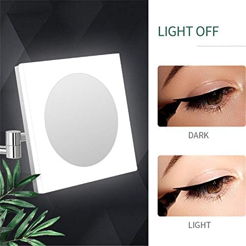 Mirror Handheld LED Light Compact Magnifying Glass