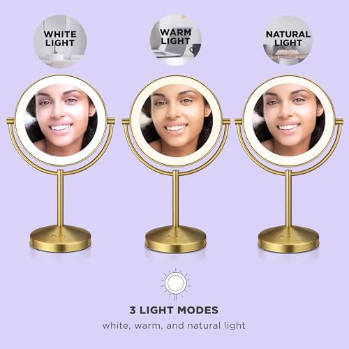 Precision Lighted Make-up Mirror