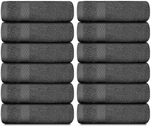 Luxury Washcloths Set for Bathroom - Soft Egyptian Cotton