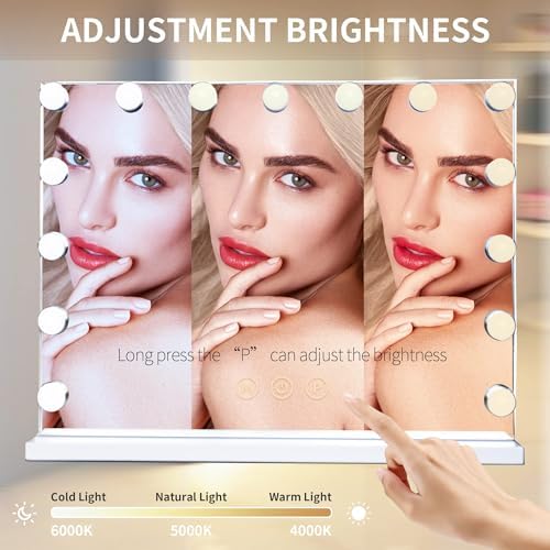 10X Magnifying Makeup Mirror with Lights
