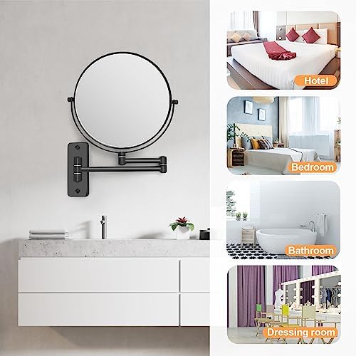 8 Wall-Mounted Magnifying Mirror
