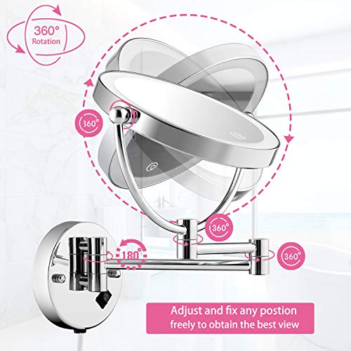 High-Quality Double-Sided Makeup Mirror
